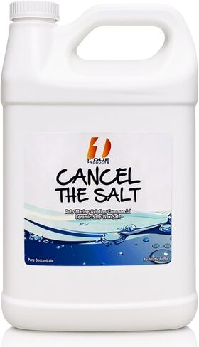 [1 Gallon & 32oz] Boat Salt Remover & Road Salt Cleaner | Ultra Concentrated pH-Neutral Formula | Removes Snow Road Brine & Prevents Corrosion | Safe for Automobiles, Outboards, Boats & Trailers in Saudi Arabia