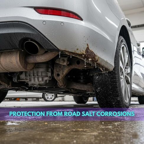 [1 Gallon & 32oz] Boat Salt Remover & Road Salt Cleaner | Ultra Concentrated pH-Neutral Formula | Removes Snow Road Brine & Prevents Corrosion | Safe for Automobiles, Outboards, Boats & Trailers in Saudi Arabia