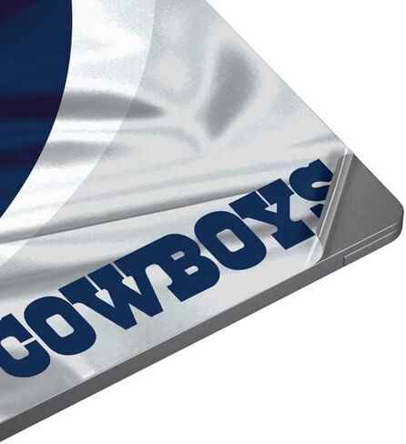 Skinit Laptop Decal Skin Compatible with Universal Laptop 16in (13 x 9.4in) - Officially Licensed NFL Dallas Cowboys Design in Saudi Arabia