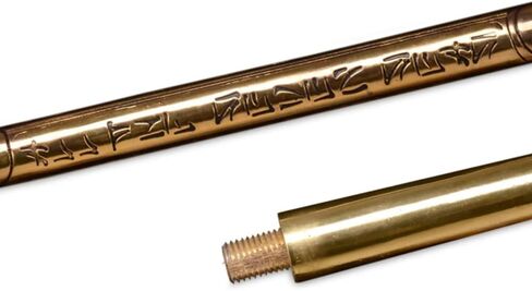 Sword Valley Sea King Poseidon Trident - ترايدنت مزخرف بأحرف رونية منقوشة - فولاذ مقاوم للصدأ، طول 180 سم/70.87 بوصة (تفاصيل مشكلة يدويًا، دعامة تنكرية، إصدار جامعي) in Kuwait
