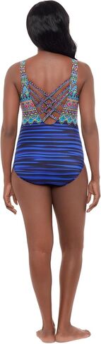 Great Lengths Women's Triple X Back Tank One Piece Swimsuit in Saudi Arabia