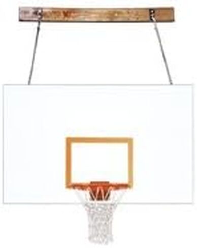 First Team FoldaMount46 Magnum Steel Side Folding Wall Mounted Basketball System44; Royal Blue in Saudi Arabia