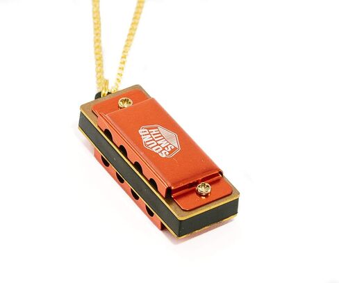 Sound Smith Mini Harmonica Necklace (Red) in Saudi Arabia