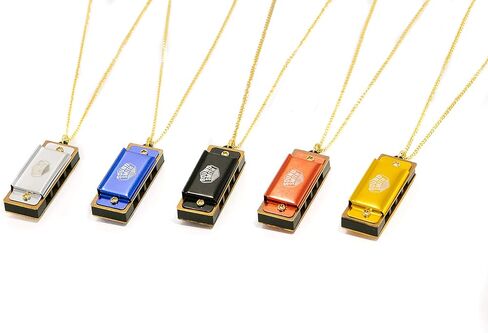 Sound Smith Mini Harmonica Necklace (Red) in Saudi Arabia
