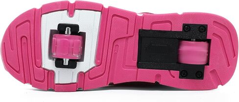 Kids Roller Skate Shoes with Wheels Roller Sneakers for Boys Girls Kids Deformation Wheeled Shoes ﻿ in Saudi Arabia