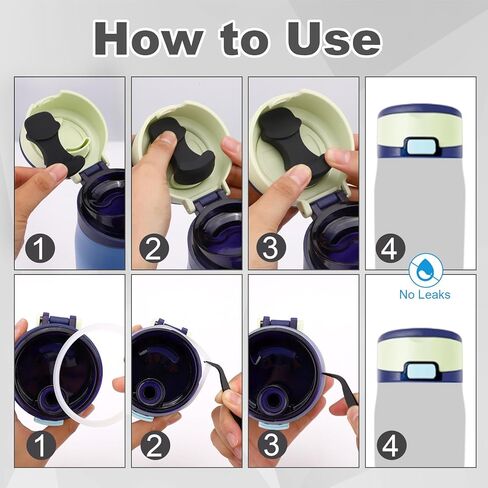 قطعتان من حشوات السيليكون و4 قطع من صمامات الأغطية، وأختام حلقات دائرية مانعة للتسرب متوافقة مع ملحقات استبدال زجاجات المياه الخالية من مادة BPA بوزن 24 أونصة و30 أونصة in Kuwait