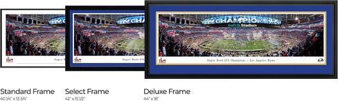 Los Angeles Rams, 2022 Super Bowl Champions - Panoramic Posters and Wall Decor by Blakeway Panoramas in Saudi Arabia