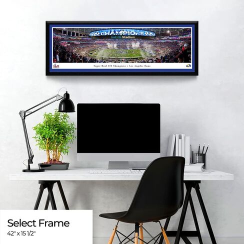 Los Angeles Rams, 2022 Super Bowl Champions - Panoramic Posters and Wall Decor by Blakeway Panoramas in Saudi Arabia