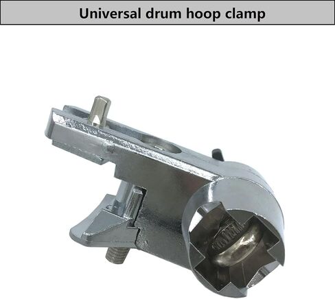 Percussion Drum Rim Clamp Adjustable Bass Tom Conga Drum Hoop Clamp for Cowbell Cymbal Music Stand Microphone Percussion Mounting Arms in Saudi Arabia