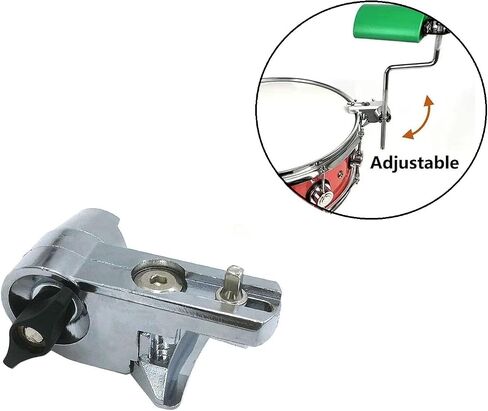 Percussion Drum Rim Clamp Adjustable Bass Tom Conga Drum Hoop Clamp for Cowbell Cymbal Music Stand Microphone Percussion Mounting Arms in Saudi Arabia