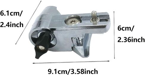 Percussion Drum Rim Clamp Adjustable Bass Tom Conga Drum Hoop Clamp for Cowbell Cymbal Music Stand Microphone Percussion Mounting Arms in Saudi Arabia