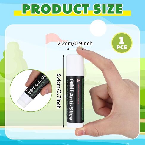 1 Pcs Golf Anti-Slice Anti-Slick Stick Compound for Clubs Boosts Distance and Increases Accuracy Gift for Golfer Supply (Classic Style) in Saudi Arabia