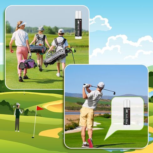 1 Pcs Golf Anti-Slice Anti-Slick Stick Compound for Clubs Boosts Distance and Increases Accuracy Gift for Golfer Supply (Classic Style) in Saudi Arabia