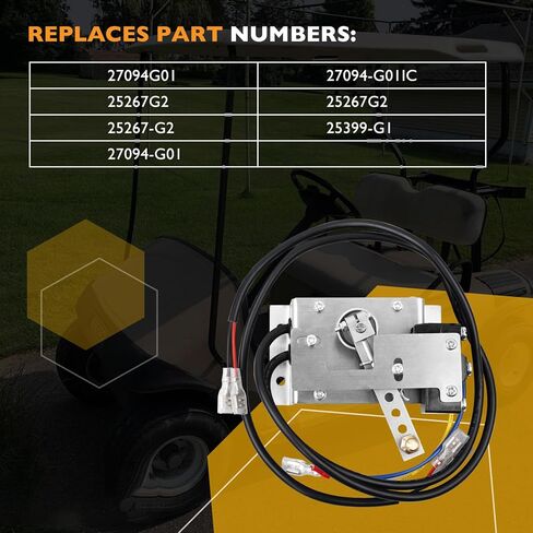 Golf Cart Throttle Potentiometer with Micro Switch Compatible with EZGO Marathon Electric Golf Cart 1989-1994, Upgraded Version Throttle Potentiometer Replace# 27094-G01, 25267G2, 25399G1, 27094G01 in Saudi Arabia