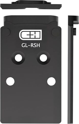 C+H Precision Optics Adapter Plate for Gen5 Glock MOS G17 G19 and Trijicon RMR/SRO, Holosun 407C/507C/508C/508T in Kuwait