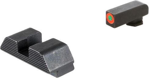AMERIGLO Protector Tritium Green Front/Rear Square Notch Sight Set Compatible with Glock Gen 1-4 9mm/.40/.380, Gen 5 10mm/.45 in Saudi Arabia