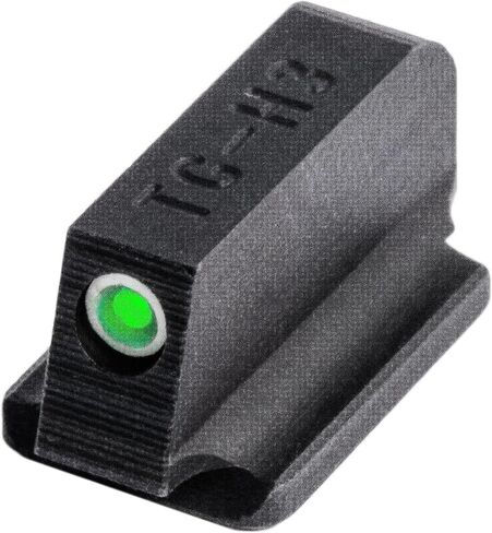 TRUGLO Tritium Handgun Sight High-Visible Night Sight with Daylight White Dot & Low-Light Tritium Glowing Green Dot, Compatible with Ruger Handguns in Saudi Arabia