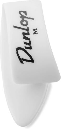 JIM DUNLOP 9002P White Plastic Thumbpicks, Medium, 4/Player's Pack in Saudi Arabia