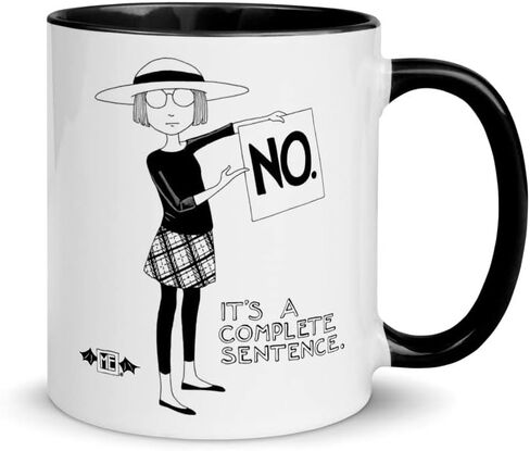 Mary Engelbreit Underestimate Me Mug - Engeldark Collection - Funny Coffee Mugs for Women, Sarcastic Mugs with Sayings, Perfect Gag Gift for Friends, Coworkers & Bosses, 11oz Ceramic Cup in Saudi Arabia