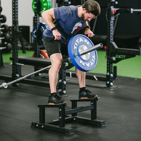 منصة التجديف على شكل حرف T من Titan Fitness، تصميم مرتفع/بزاوية للصفوف ذات العجز، منصة على شكل حرف T مع ألواح قدم مطلية بالألماس، منصة على شكل حرف T مع شريط UHMW واقٍ، وأقدام مطاطية غير قابلة للانزلاق in Saudi Arabia