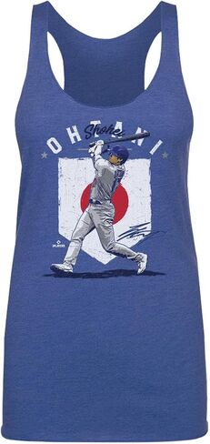 500 LEVEL Shohei Ohtani المرأة تانك الأعلى - Shohei Ohtani لوس أنجلوس علم الدولة in Saudi Arabia