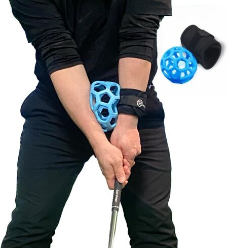 ElbowFix Golf Swing Trainer – Fix Chicken Wing & Flying Elbow | Improve Arm Rotation & Follow-Through | Wrist & Arm Connection Golf Training Aid in Kuwait