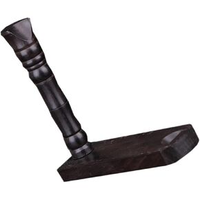 Wooden Flute Display Stand Black Sandalwood Flute Holder Sturdy Support for Wind Instruments for Music Rooms and Concerts in Saudi Arabia