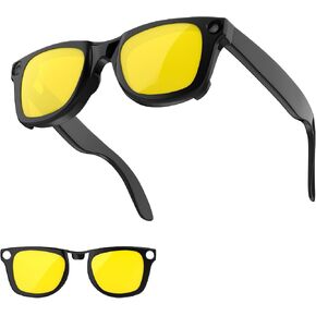 مشبك غير مستقطب على النظارات الشمسية متوافق مع Ray-Ban Meta Wayfarer، ومشابك متغيرة اللون لـ RayBan Meta in Kuwait