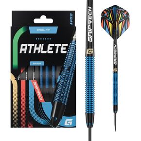 GOAT - Athlete Blue Brass Steel Darts 12 G Including 3 Barrels, 3 Flights & 3 Shafts in Saudi Arabia