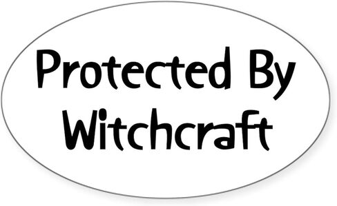 CafePress Lick A Witch Oval Sticker Oval Car Bumper Sticker in Saudi Arabia