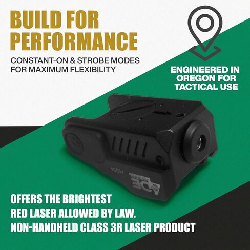 Ade Advanced Optics HG54R Red Strobe Class IIIA Laser Sight for Pistol Handgun, Picatinny Rail Mount, High-Visibility Targeting in Saudi Arabia
