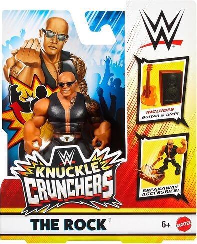 لعبة WWE The Rock Knuckle Crunchers 4 مجسمة مصارعة in Saudi Arabia