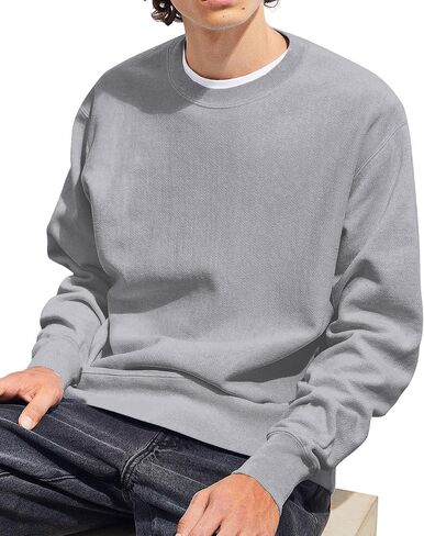 Little Beauty 3 Pack Crewneck بلوزات طويلة الأكمام البلوز بلوزات للرجال خفيفة الوزن عارضة أعلى S-3XL S-3XL in Kuwait