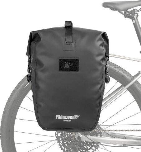 Rhinowalk Bike Pannier Bag Waterproof 6/12/20/25L Bicycle Rear Seat Bag Backpack With Shoulder Strap for Touring Cycling in Saudi Arabia