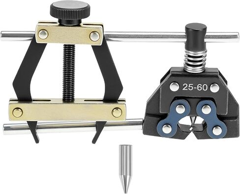 QWORK #25-60 Universal Roller Chain Tools Kit, Carbon Steel Chain Breaker, Cutter, Holder & Puller for Bicycles, Motorcycles, and ATVs in Saudi Arabia