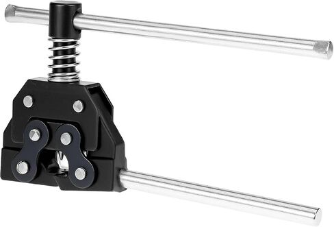 QWORK #25-60 Universal Roller Chain Tools Kit, Carbon Steel Chain Breaker, Cutter, Holder & Puller for Bicycles, Motorcycles, and ATVs in Saudi Arabia