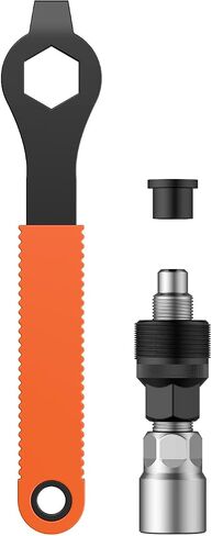 Pawfly Bicycle Crank Puller, Bike Crank Removal Tool with Wrench & Top Cap, Bottom Bracket Tool, Crank Puller Bike Tool, Bike Repair Kit for Square Taper Shimano & ISIS Splined Crank Arm in Saudi Arabia