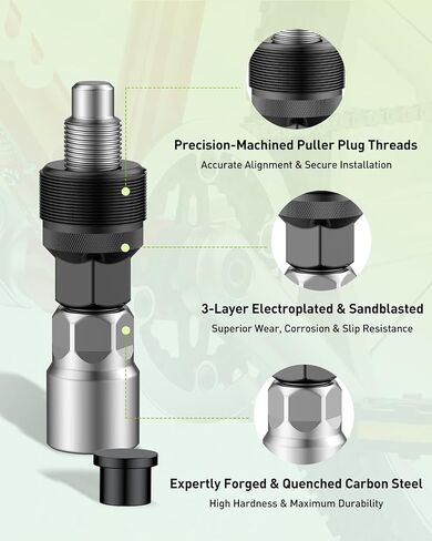 Pawfly Bicycle Crank Puller, Bike Crank Removal Tool with Wrench & Top Cap, Bottom Bracket Tool, Crank Puller Bike Tool, Bike Repair Kit for Square Taper Shimano & ISIS Splined Crank Arm in Saudi Arabia