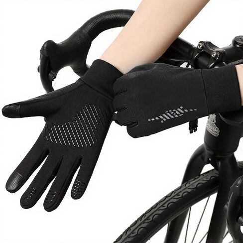 Winter Touchscreen Gloves for Men & Women, Thermal Warm Windproof Outdoor Gloves for Running, Cycling, or Driving, 1 Pair in Saudi Arabia