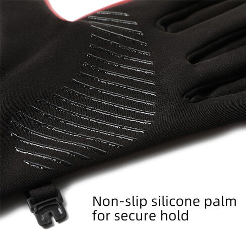 Winter Touchscreen Gloves for Men & Women, Thermal Warm Windproof Outdoor Gloves for Running, Cycling, or Driving, 1 Pair in Saudi Arabia