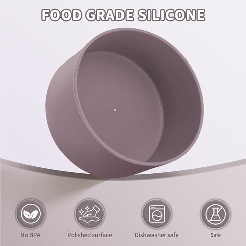قطعتان من أحذية السيليكون المتوافقة مع Owala FreeSip Twist 24oz/18oz، غطاء سفلي بأكمام واقية مضادة للانزلاق ومضادة للخدوش لزجاجة مياه Owalaa FreeSip Twist in Kuwait