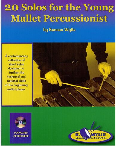 K. Wylie Publications 20SOLOS2 20 Solos for the Young Mallet Percussionist in Saudi Arabia