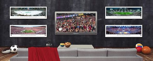 Oklahoma Football - End Zone-Stripe - Blakeway Panoramas College Sports Posters in Saudi Arabia