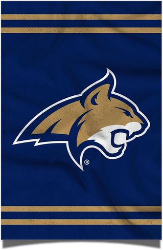 Desert Cactus Montana State University Poster Bobcats MSU 11 x 17 Inch Room Office Décor Decoration Official Fan Gear (11x17,Version 3) in Saudi Arabia
