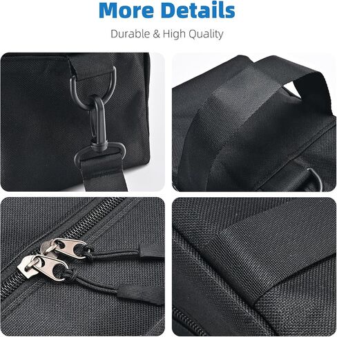 Smell-Proof Soccer Cleats Bag for Men, Soccer Shoe Bag with Shoulder Strap & Luggage Sleeve, Clear Front, Water-Resistant & Odor-Control Sports Travel Gear Organizer(1 PACK) in Saudi Arabia