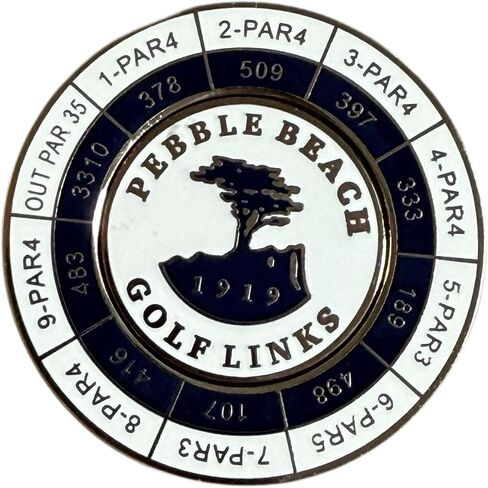U.S. Open Championship 2019 Pebble Beach Commemorative Golf Major Tournament Magnetic Coin and Ball Marker in Saudi Arabia