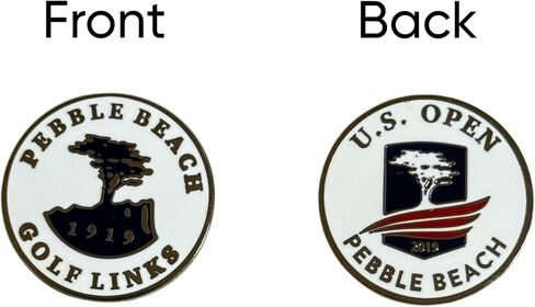U.S. Open Championship 2019 Pebble Beach Commemorative Golf Major Tournament Magnetic Coin and Ball Marker in Saudi Arabia