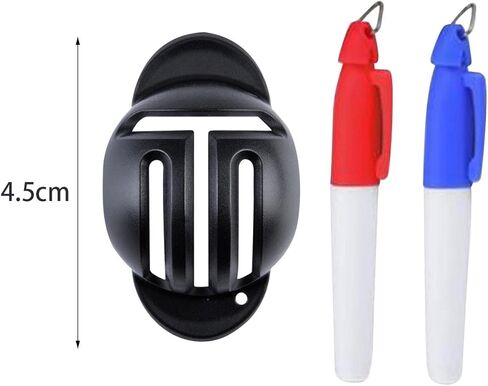 Golf Ball Marker, Alignment Tool, Line Template for Gifts, Straight Lines, Putting Accessories in Saudi Arabia
