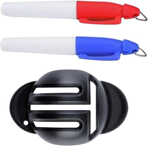 Golf Ball Marker, Alignment Tool, Line Template for Gifts, Straight Lines, Putting Accessories in Saudi Arabia