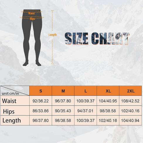 Mens Thermal Compression Pants, Seamless Fleece Lined Athletic Leggings Running Tights, Cold Weather Base Layer Winter Gear in Saudi Arabia